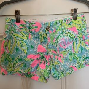Lilly Pulitzer Walsh Short Coconut Jungle 00